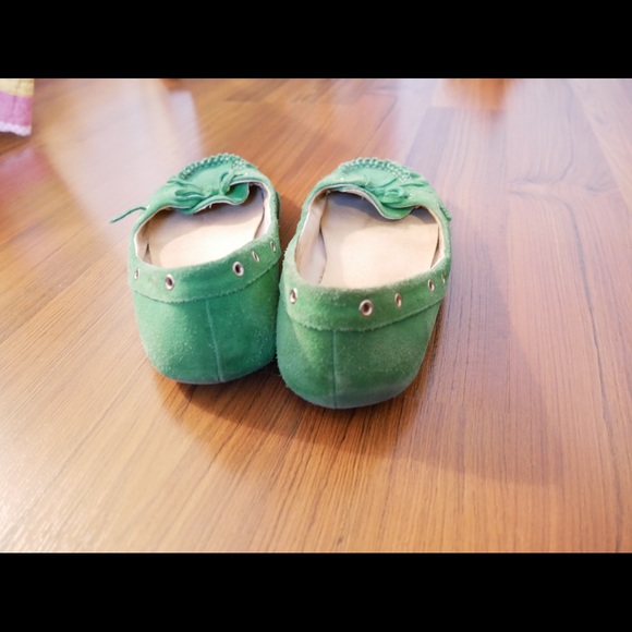Green moccasin flats - free with any bundle! - Picture 4 of 4